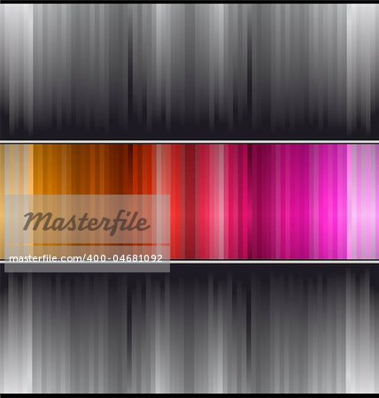 Rainbow Abstract business Card with colorful stripes with gradient