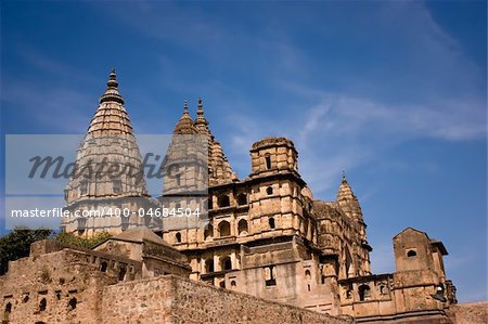 Chaturbhuj temple the Hindu temple situated in Orchha Madhya Pradesh India