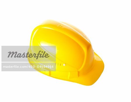 Hard hat isolated over white