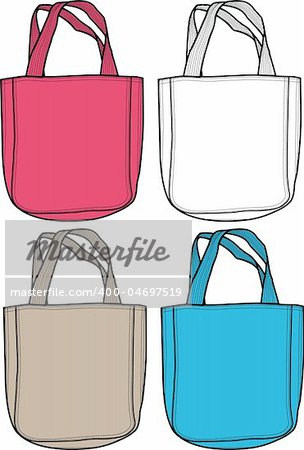 fashion handbag illustration