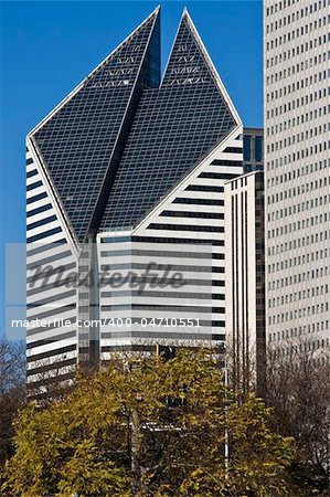 Office Building on Michigan Avenue in Chicago