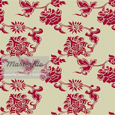 Repeating vector background pattern. The pattern is included as a seamless swatch. Very easy to edit.