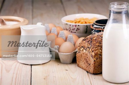 aking food, baking and preparing breakfast, bread and other specials. Studio shots!
