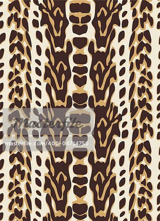 animal print card design