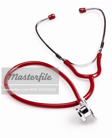 Stethoscope isolated on white background