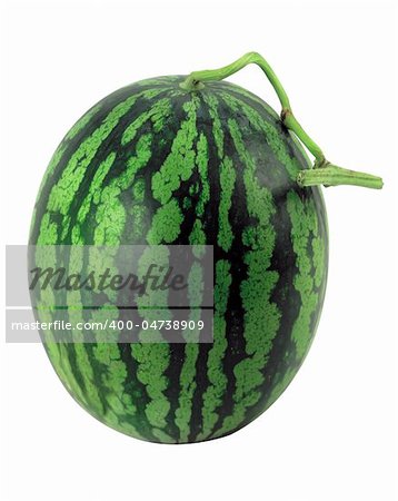 fresh sweet watermelon isolated on white background