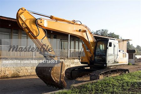 Heavy duty hydraulic crawler excavator