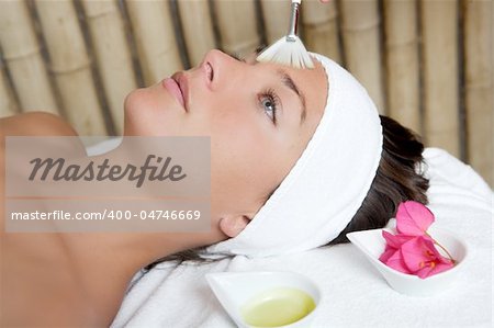 spa beauty facial treatment