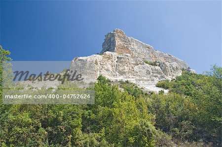 View of a mountain in Crimea, Ukraine