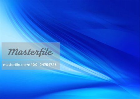 Illustration of blue abstract design