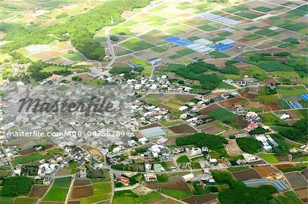 village aerial photo