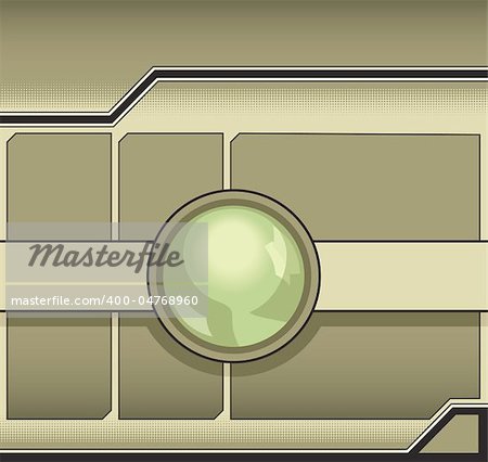 Technological background, interface for web-site, hi-tech wallpaper, vector illustration