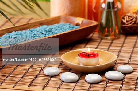 Take care about your body in SPA, natural oils and beauty soap.