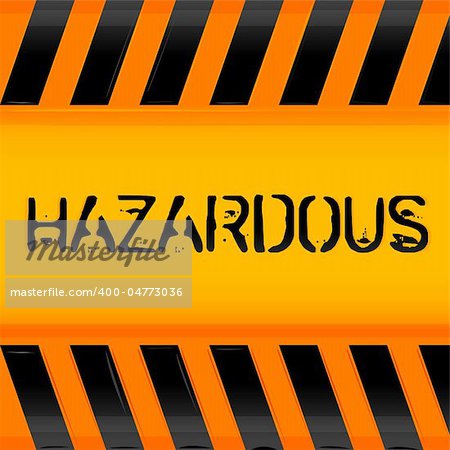 illustration of hazardous icon