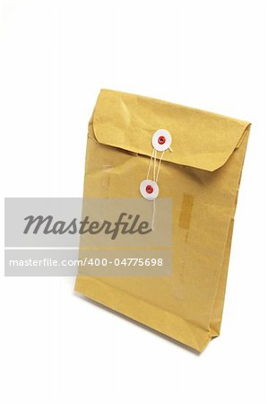 Document Envelope on White Background