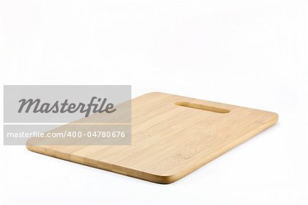 Cutting board, isolated on white background