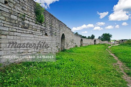Protective Wall of Old Ladoga Fortress, Ancient Russian Capital