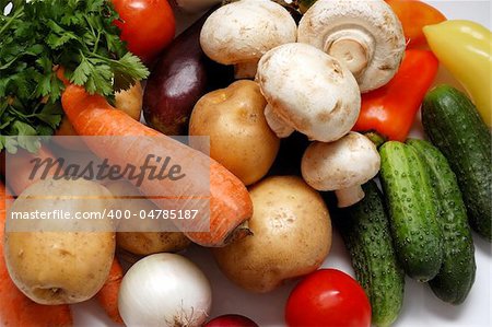 Fresh vegetables