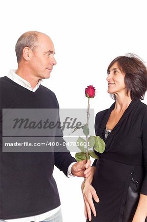 Couple in Love on Valentine's Day