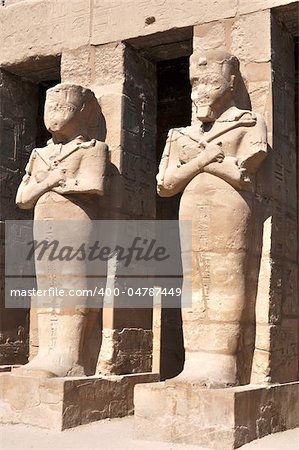Karnaksky temple in Egypt