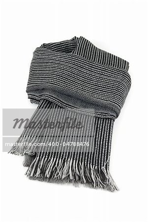 Scarf isolated on a white background