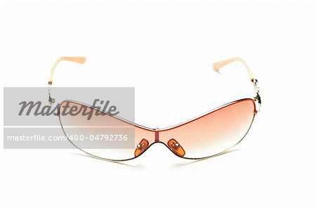 Sun glasses isolated on  the white background