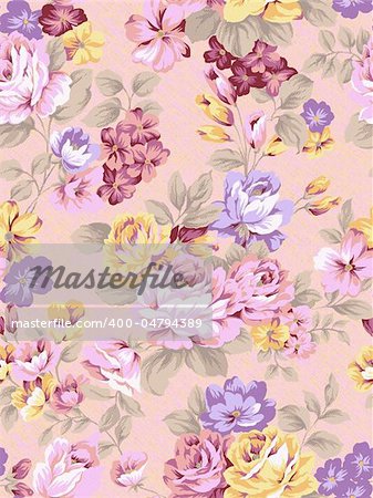 beautiful Rose eastern pattern