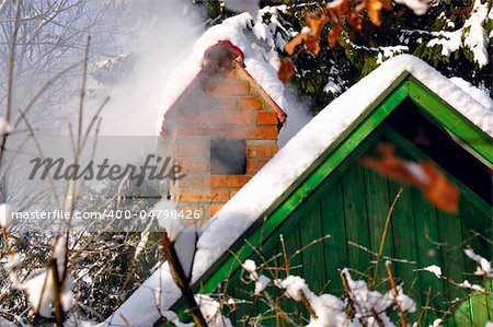 winter, idyllic photograph