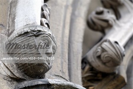 Detail of Westminster Abbey