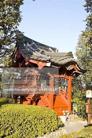 Japanese temple In Japan