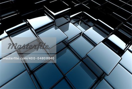 3d abstract background - architectural design