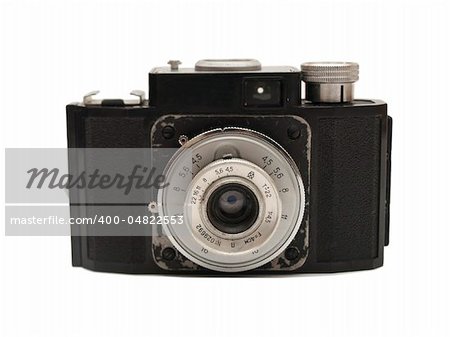 Old photographic camera