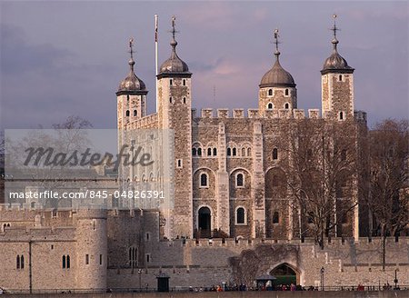Der Weiße Turm, Tower of London, London. 1078. Architekten: Gondulf, Bischof von Rochester