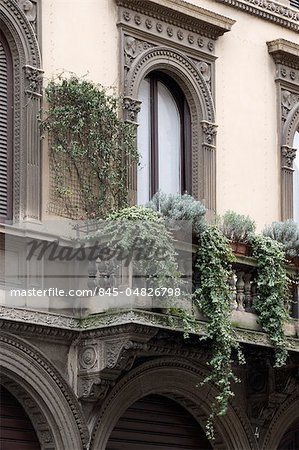 Architectural details, Milan.