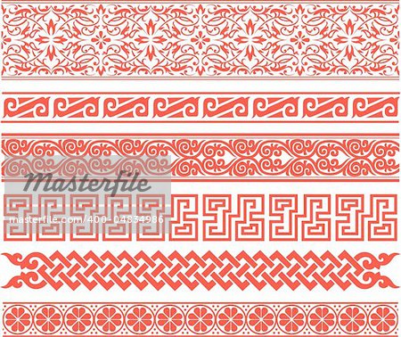 decorative floral abstract pattern