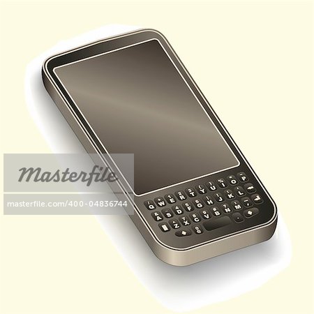 Mobile phone vector illustration