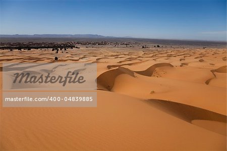 Desert dunes in Morocco