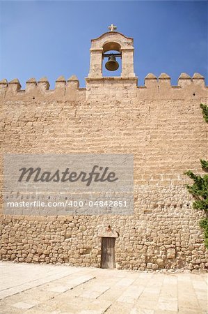 public access castle of Almeria city in Andalusia Spain