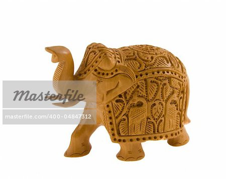 Indian hand made statue of an elephant