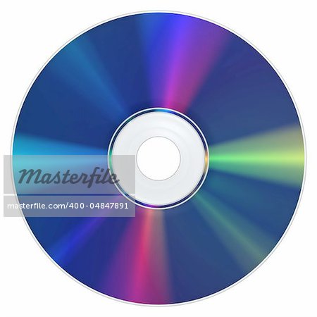 A Bluray Disc with the typical appearance