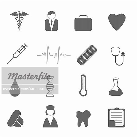 Health care and medical icons