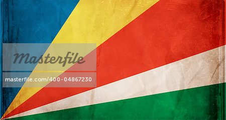 Grunge Flag Serie - Seychellen