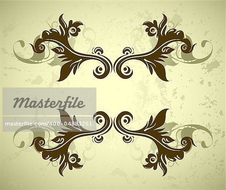 ornate frame, this illustration may be useful as designer work