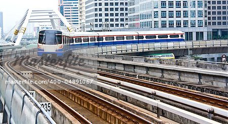 Sky train in Bangkok