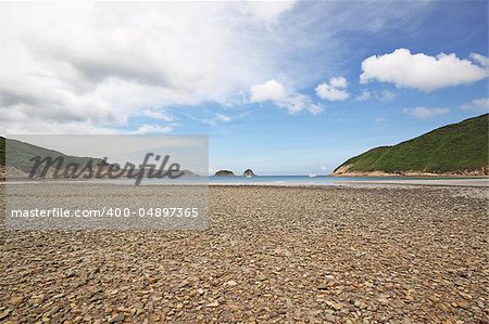 Beach with clean sand