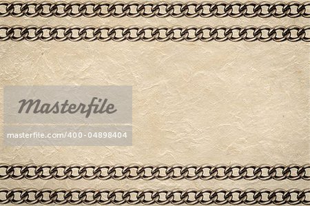 Handmade paper texture with chain motive