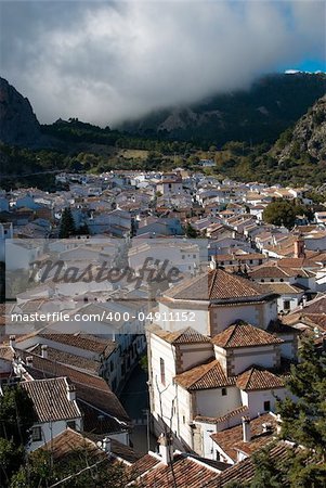 Grazalema, one of the whitewashed Cadiz towns, pueblos blancos