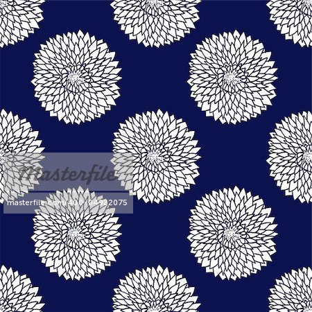 Simple blue pattern. Vector illustration