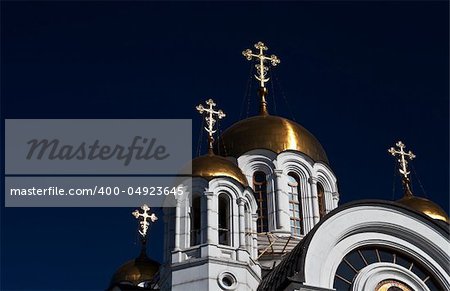 St. Georgy (victorious) cathedral at the Samarskay square. Samara. Russia.