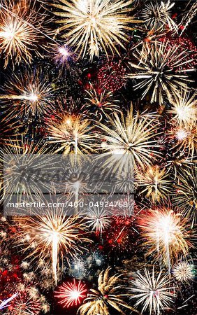 fireworks background. High detail photo holiday fireworks